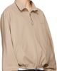 Courrèges Courrèges Beige Cotton Zipped Bomber Jacket - 2