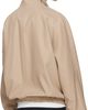 Courrèges Courrèges Beige Cotton Zipped Bomber Jacket - 3