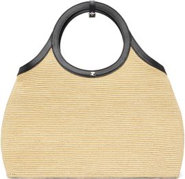 Courrèges Courrèges Beige Raphia Holy Day Tote