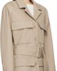 Courrèges Courrèges Beige Utility Belted Coat - 2