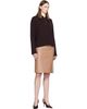 Courrèges Courrèges Beige Vinyl Midi Skirt - 4