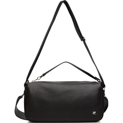 Courrèges Courrèges Black Medium Three Sixty Leather Bag