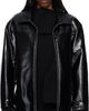 Courrèges Courrèges Black Oversized Vinyl Jacket - 1