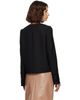 Courrèges Courrèges Black Satin Details Tailored Jacket - 3
