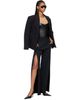Courrèges Courrèges Black Snap Twill Flare Trousers - 5