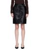 Courrèges Courrèges Black Stretch Tailoring Miniskirt - 1