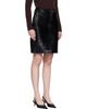 Courrèges Courrèges Black Stretch Tailoring Miniskirt - 2