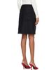 Courrèges Courrèges Black Stretch Twill Snap Pencil Midi Skirt - 3