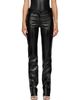 Courrèges Courrèges Black Vinyl Straight Trousers - 1
