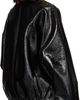 Courrèges Courrèges Black Vinyl Zipped Bomber Jacket - 3