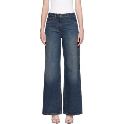 Courrèges Courrèges Blue Baggy Jeans