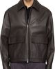Courrèges Courrèges Brown 2-Pocket Leather Jacket - 1