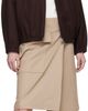 Courrèges Courrèges Brown Buckle Zipped Bomber Jacket - 4