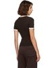 Courrèges Courrèges Brown Heather Contrast T-shirt - 3
