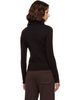 Courrèges Courrèges Brown High Collar Merino Wool Sweater - 3
