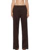 Courrèges Courrèges Brown Interlock Tracksuit Sweatpants - 1