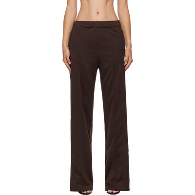 Courrèges Courrèges Brown Interlock Tracksuit Sweatpants