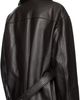 Courrèges Courrèges Brown Oversized Leather Jacket - 3