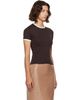 Courrèges Courrèges Brown Signature Contrast T-shirt - 2
