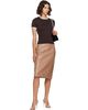 Courrèges Courrèges Brown Signature Contrast T-shirt - 4