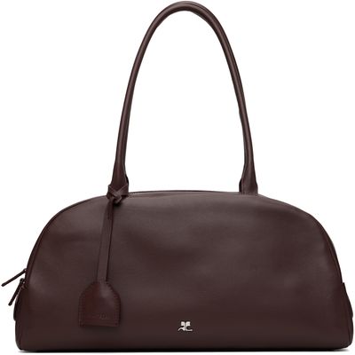 Courrèges Courrèges Burgundy Monday Leather Bag