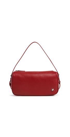 Courrèges Courrèges Calf Small Three Sixty Bag Cherry One