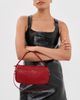 Courrèges Courrèges Calf Small Three Sixty Bag Cherry One - 3