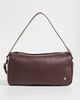Courrèges Courrèges Calfskin Medium Three Sixty Shoulder Bag Burgundy One - 2