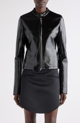 Courrèges Courrèges City Vinyl Biker Jacket