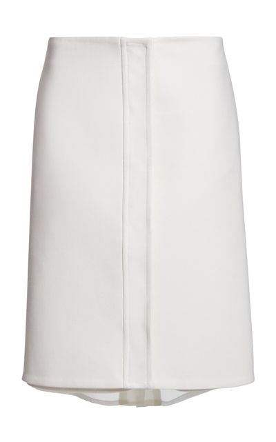 Courrèges Courrèges CottonBlend Pencil Skirt