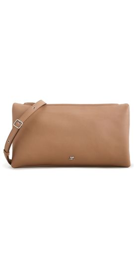 Courrèges Courrèges Cuff Leather Bag Bronze One