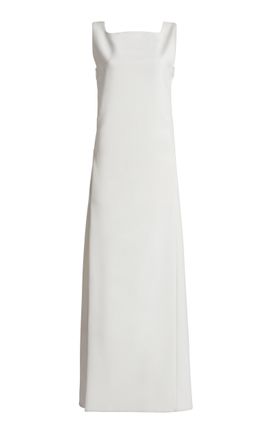 Courrèges Courrèges CutOut Crepe Maxi Dress