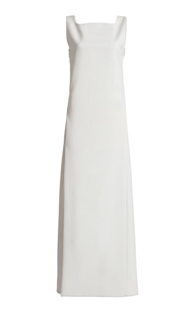 Courrèges Courrèges CutOut Crepe Maxi Dress