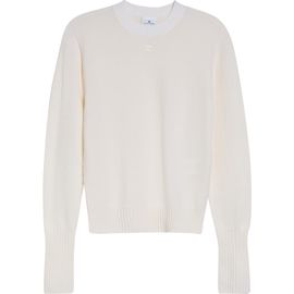Courrèges Courrèges Fitted Merino Lambswool Sweater
