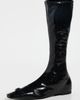 Courrèges Courrèges Flat Buckle Vinyl Boots Black - 2