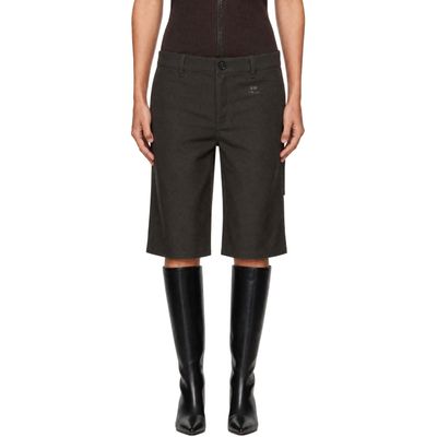 Courrèges Courrèges Gray Hammer Shorts