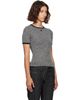 Courrèges Courrèges Gray Heather Contrast T-shirt - 2