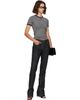 Courrèges Courrèges Gray Heather Contrast T-shirt - 4