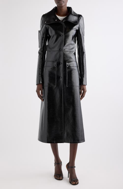 Courrèges Courrèges Heritage Vinyl Trench Coat