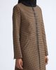 Courrèges Courrèges High Collar Houndstooth Coat - 5