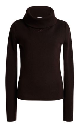 Courrèges Courrèges HighCollar Wool Sweater