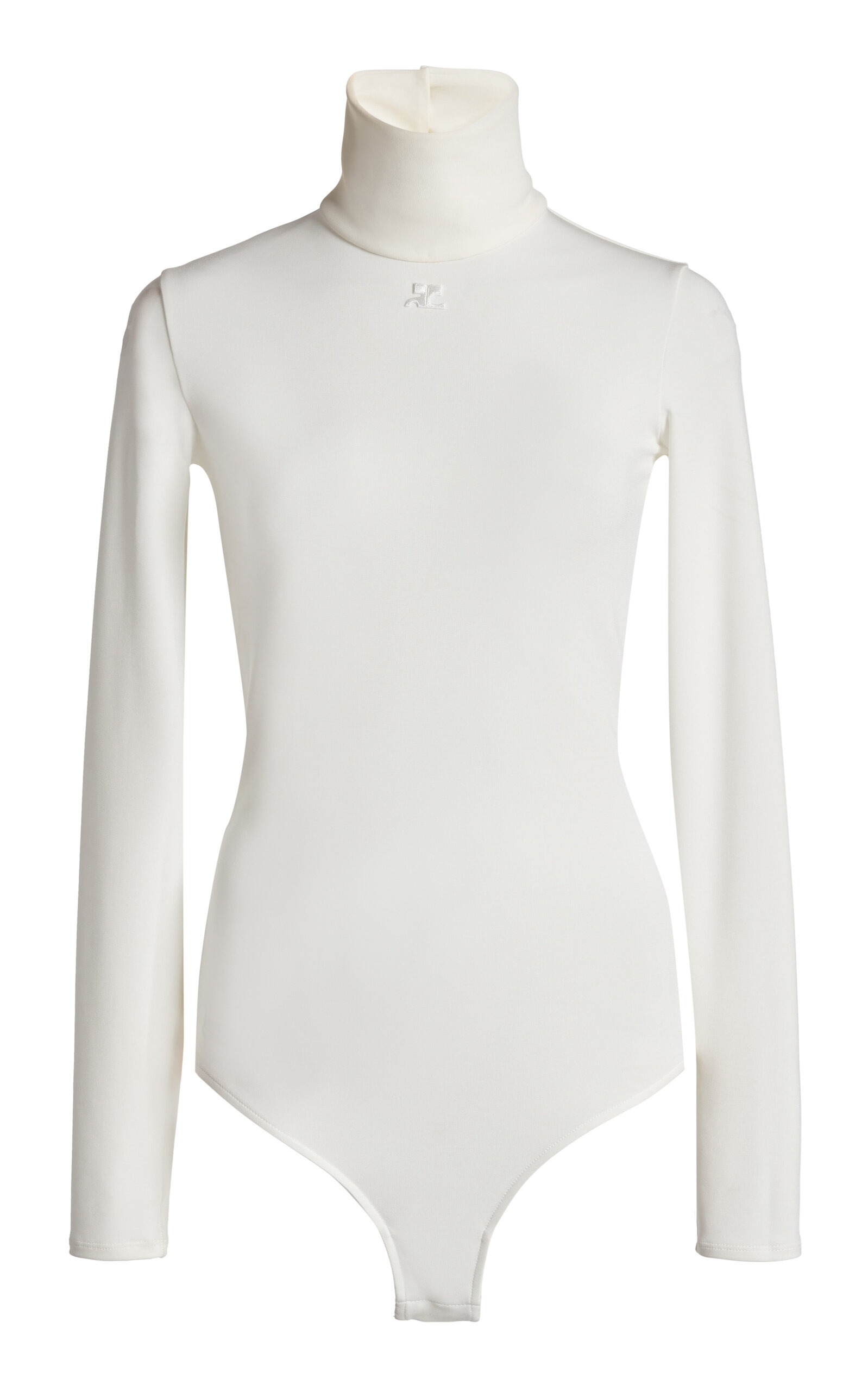 Courrèges Courrèges Mockneck Jersey Bodysuit