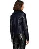 Courrèges Courrèges Navy High Collar Vinyl Jacket - 3