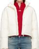 Courrèges Courrèges Off-White Cropped Puffer Jacket - 1