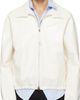 Courrèges Courrèges Off-White Vinyl Zipped Bomber Jacket - 1