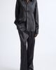 Courrèges Courrèges Oversize Crinkled Satin Button-Up Shirt - 2