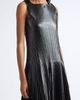 Courrèges Courrèges Pleated Faux Leather Minidress - 4