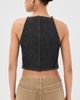 Courrèges Courrèges Pointy Denim Tank Top Brut - 3