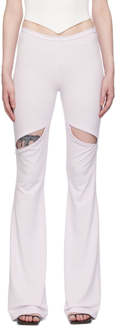Courrèges Courrèges Purple Ellipse Trousers