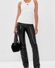 Courrèges Courrèges Reedition 5-Pocket Vinyl Pants Black - 5